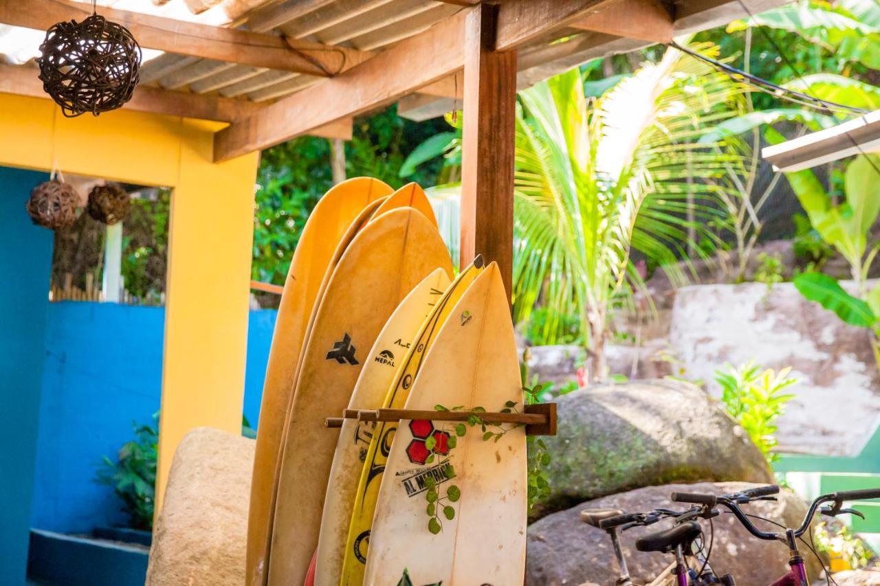 Sintonia Surf Hostel E Bar Ubatuba Eksteriør billede